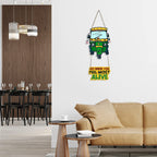 Artvibes Go Where You Feel Most Alive Printed Wooden Wall Hanging MDf Wall Art | Quotes Decor Item for Office | Traveller Quotes Wall Art | Wall Art Print | Home Decor | Unique Gift (WH_5713N)