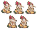 NNJ GROUP Lord Ganesha Ji MDF Cutout Hanging Design for Temple Festival Hanging Toran (12)