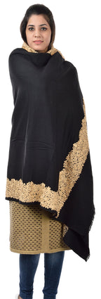 JAPROZ Women's Shawl (Black)