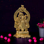 KridayKraft Aluminium Hindu God Sri Shrinathji Nathdwara Idol Sculpture Statue Murti,Dwarkadhish Idol for Puja