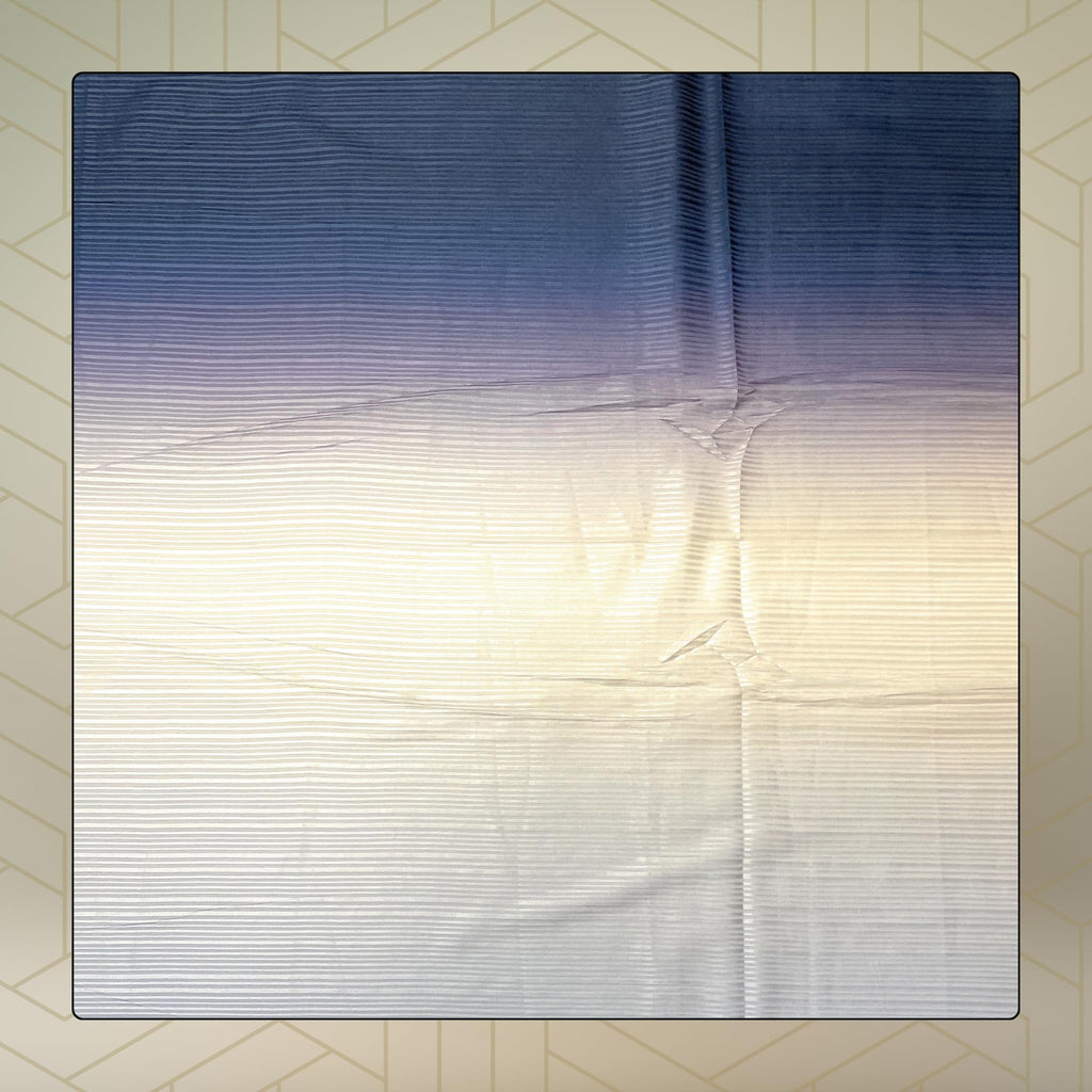FAHABO Scarf Woman Premium Self-Woven Jersey Scarves | Hijab Scarf | Headscarf | Neck Scarf | Stoles | Wraps (Shades of Dark Blue)