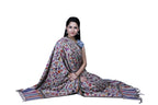 PHAMBB N TUSH KASHMIRI KANI PASHMINA WOMEN SHAWLS (NATURAL)