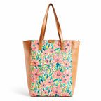 TEAL BY CHUMBAK Women's Office Tote Bag, Stylish Canvas Shoulder Bag for College, Work and Travel, Laptop Compatible with Zipper Closure