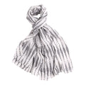 AQVA Printed Cotton Scarf for Women Stylish (Nawa Black) | Head and Face Cover Scarf for Girls with 100% Cotton | Soft & Lightweight Scarves/Stoles for all Weather (72 x 43 in)