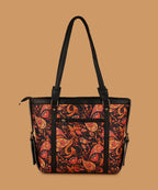 Lookout Fashion Luxe Tote Handbag (fit 15.6 inch laptop) (Red Flair)