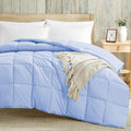 Luxury 100 GSM Summer Comforter Double Bed All Season AC Comforter/Blanket/Duvet Soft & Breathable Lightweight (90 X 100 Inches) - Double Bed Comforter - Sky Blue Color Kafalo