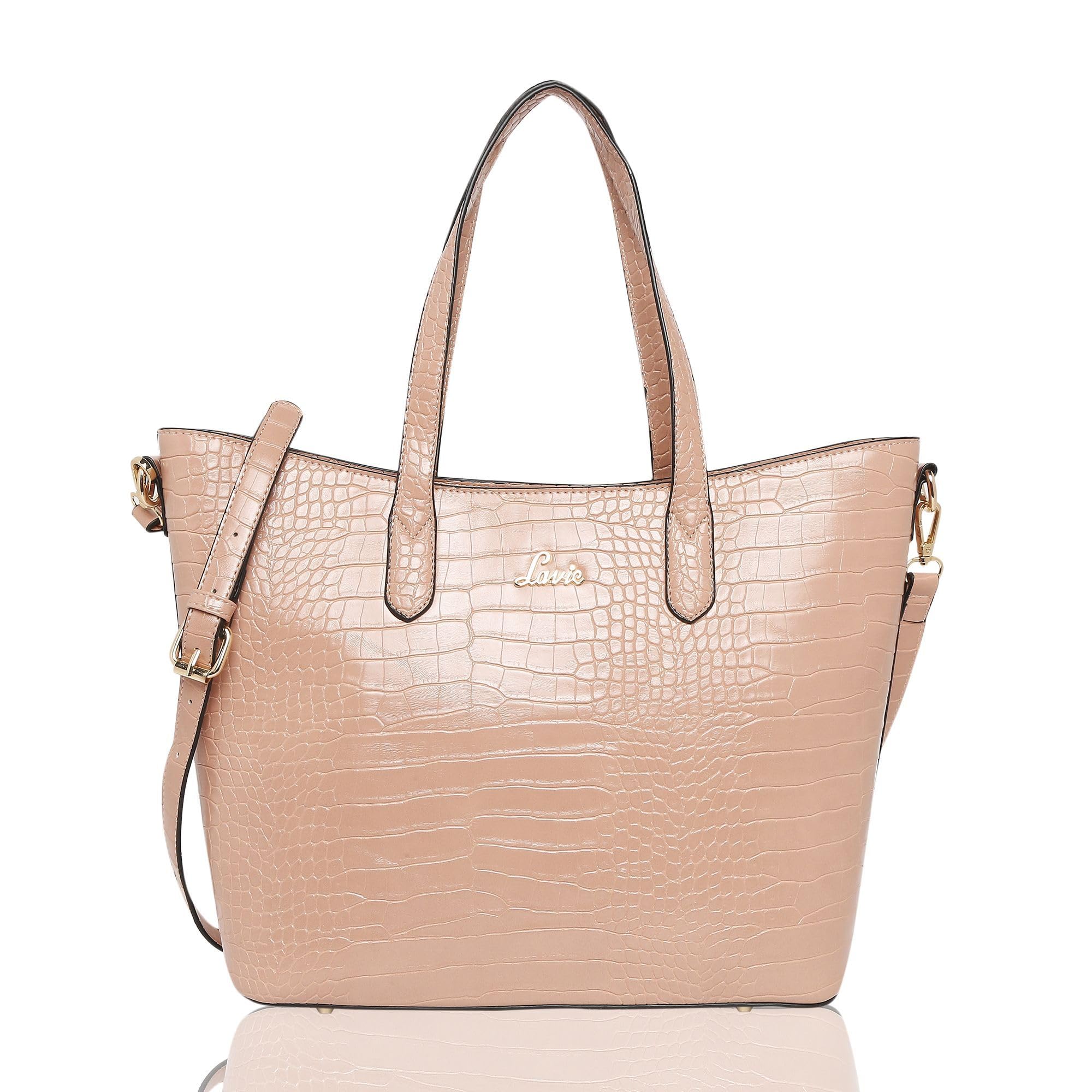 Lavie Women's Hailon Large Tote Handbag (Lt. Pink)