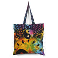 Ravaiyaa - Attitude is everything Cotton Shopping Bag Purse Bags Women Tote Shoulder Handbag (Multi Yin Yang Bag - 15)