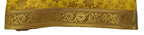 Rumala Sahib Yellow Printed Flowers with gota (4 PEC.)
