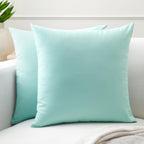 Encasa XO Cushion Covers, No Inserts, Cotton Throw Pillow Cases
