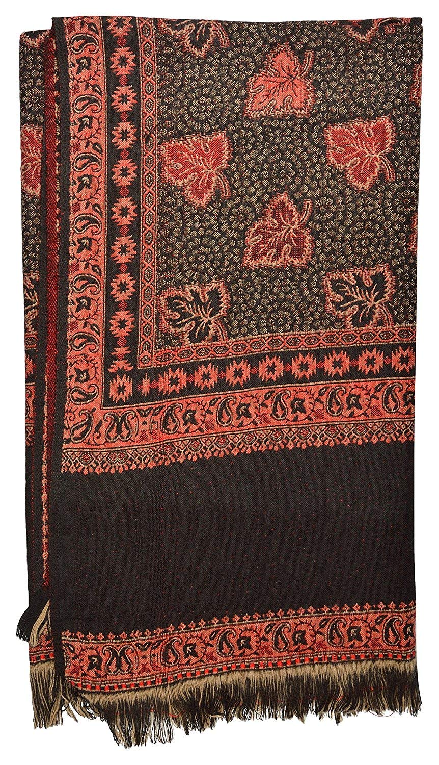 Handycraft Shawls Women's Woollen Shawl (Multi-Coloured)