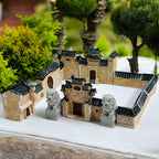 Moira 13pcs Miniature Chinese Ancient Castle Architecture Model Set