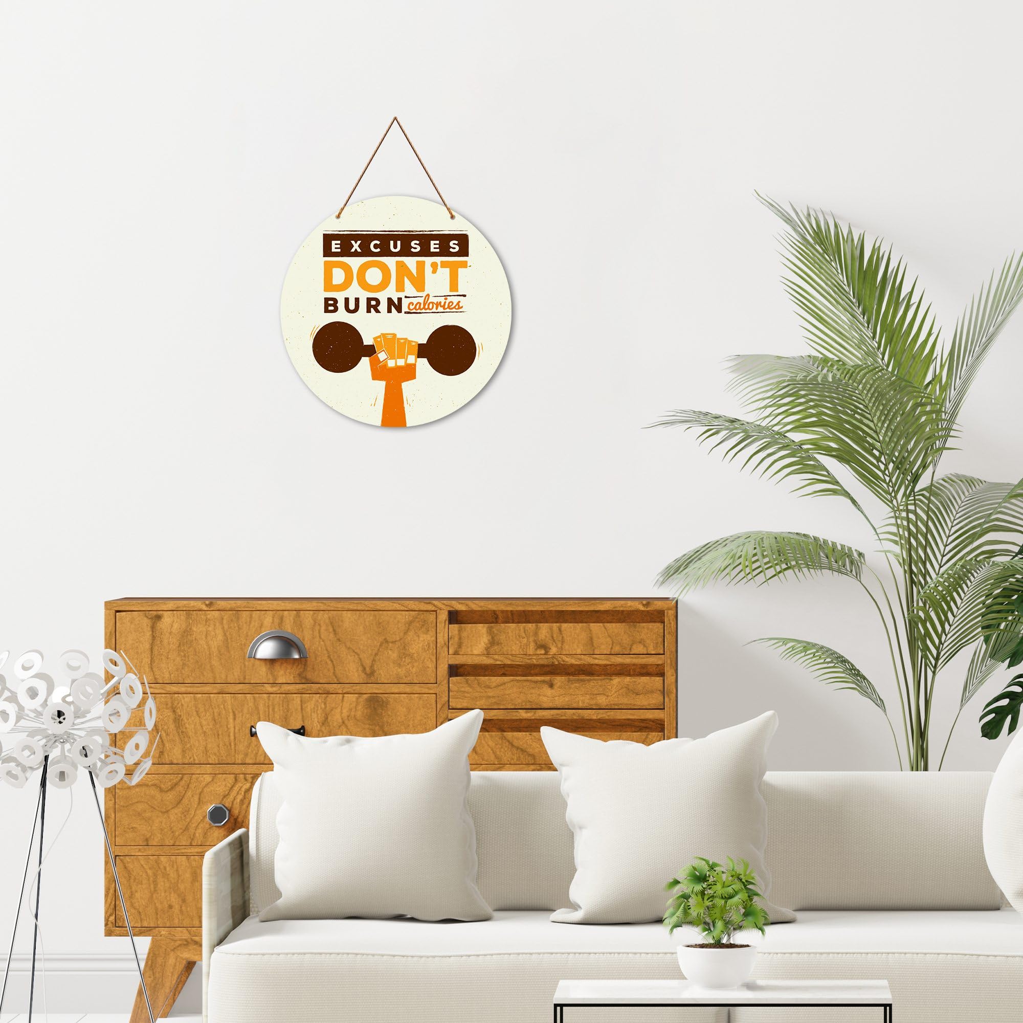 Artvibes Wall Hanging Home Decorative Wall Art for Living room | Bedroom | Gifts | Wall Hanger for Decoration | Modern Decor | Artwork | Wall Sculpture | Signs & PlaquesArt Print (WH_4004NR)