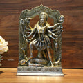 ARTVARKO Brass Kali Maa Murti | Maha Kali | Mahakali | Kalika Maa Statue Sculpture Idol Murti Decor Size Height 11.5 Inches