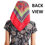 KETKAR Wool Women's Cold Weather Scarves & Wraps Scarf_Pack Of 1,Red, For Female