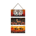 Artvibes Deer & Horses in Sunset Mystical Modern Art Decorative MDF Wooden Wall Art for Home | Art For Wall | Wall Sculpture | Signs & Plaques | Aesthetic Wooden Decor | Unique Gift Items (WH_9452N)