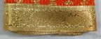 Lakshmi Maa Collection Rumala Sahib Double Set Velvet Orange with Heavy gota & Designer Set of 4 PEC