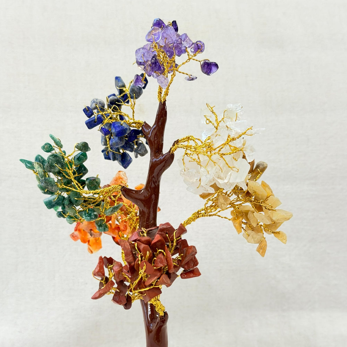7 Chakra Crystal Tree for Good Luck, Wealth & Home Decor Gift