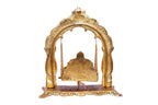 KridayKraft Metal Laddu Gopal Palna,Krishna Jhula Metal Statue for Temple Pooja,Laddu Gopal Jhula,Decor Your Home &Religious Idol Gift Article,Showpiece Figurines,God Idol...