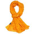 AQVA Printed Cotton Scarf for Women Stylish (Ansh Yellow Steroid Crimson) | Head and Face Cover Scarf for Girls with 100% Cotton | Soft & Lightweight Scarves/Stoles for all Weather.