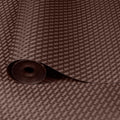 ElastPro EVA Food Grade Washable Anti Slip Mat/Sheet for Fridge, Shelf Liner, Table, Kitchen Drawer mat (CoffeeBrown Crossed Stripe, 10 Meter) Kafalo