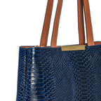 Hidesign Women Clutch (Blue)