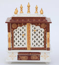 Kamdhenu Art and Craft Wooden Temple/Home Temple/Pooja Mandir/Pooja Mandap/Temple for Home (Cpjali60 Cm)