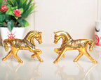 KridayKraft Metal Horse Statue Figurine Animal Showpiece Figurines...