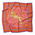ULOS Women's Zodiac Signs Print Satin Scarf - Neck Scarf (Square) (22x22) (12 Designs)