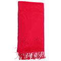 Graziemille PURE PASHMINA IN SILK/CASHMERE IN Pashmina RED FEATHER