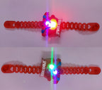 Velour Shoppe LED Light Spider Rakhi for Kids Brother, Toy Car Gift & Roli Chandan Chawal Mishri Pack for Little Small Baby Bhai Bhaiya