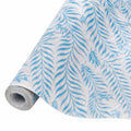 ASOMA Anti-Slip Kitchen Cabinet Drawer Shelf Mat Liner Sheets Waterproof Strong Table Mat EVA for Bathroom, Fridge Mat Textured Multipurpose Use (Blue Branch -45 * 300 cm) Kafalo