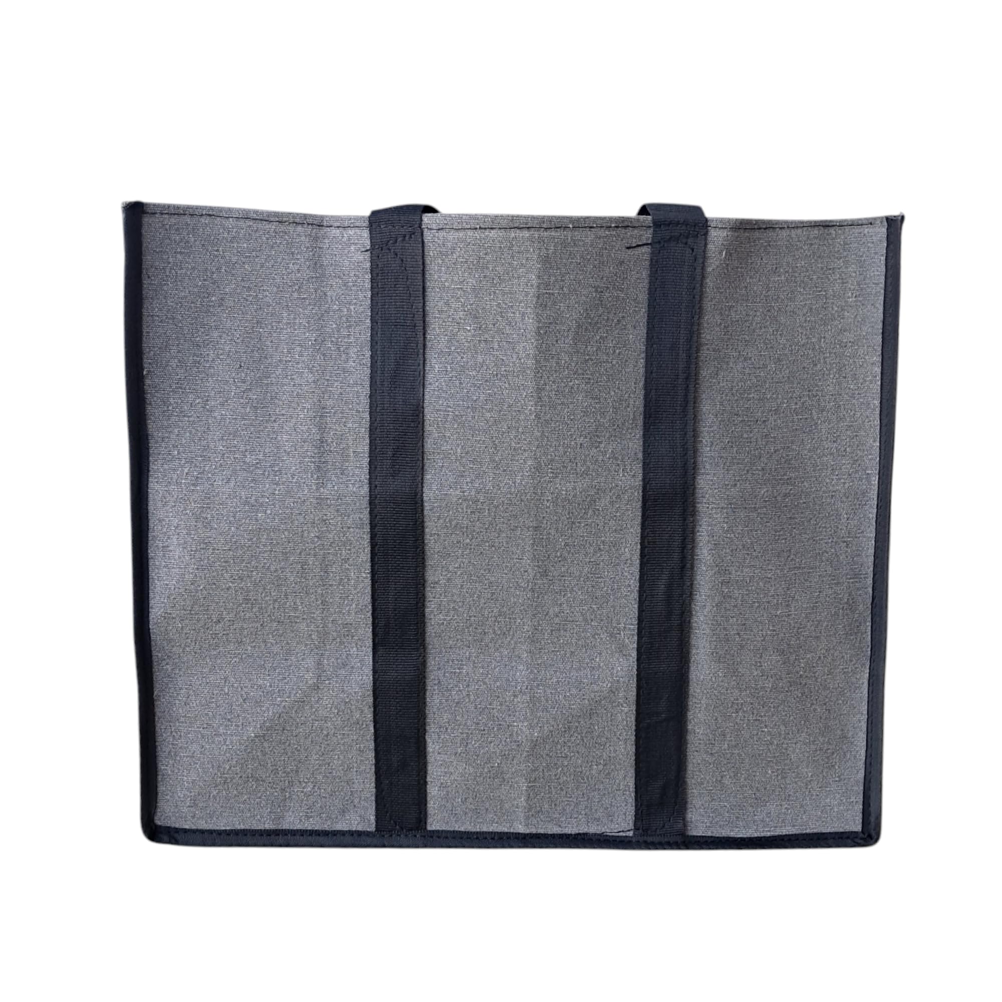 VORIYO Travel Shopping Grocery Tote Bag Foldable for Multipurpose Shopper Bag Eco Cotton Daily Use with Strong Handles (Pack Of 2) (TV02SE)