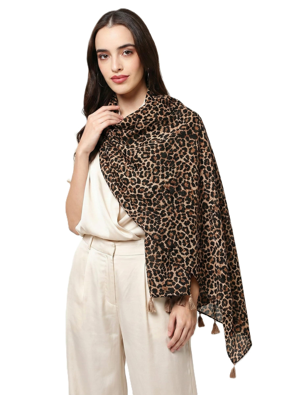 SAHIL SCARF Premium Multicolor Fancy Scarf Lightweight & Comfortable for All Seasons (180x55CM)