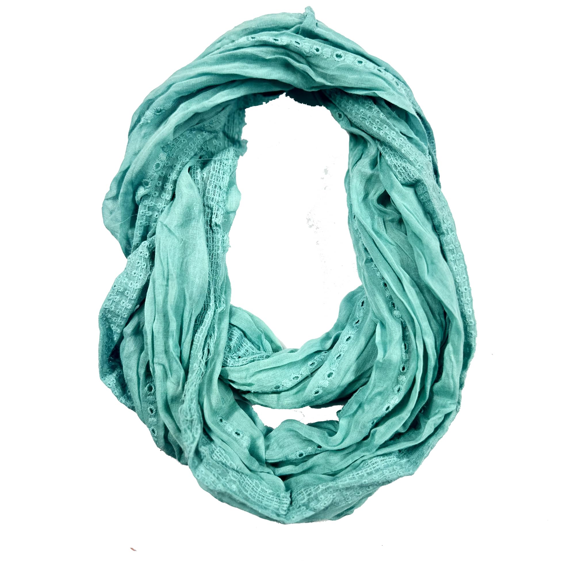 SOIE Women's Stylish Embroidered cotton Scarf/Scarves/Stole For Summers