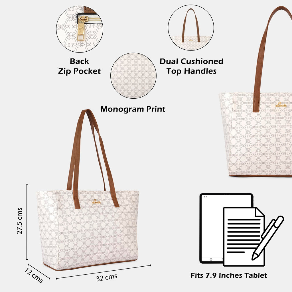 Lavie Women's Betula Tote Handbag | Ladies Purse Handbag | Bag for Women
