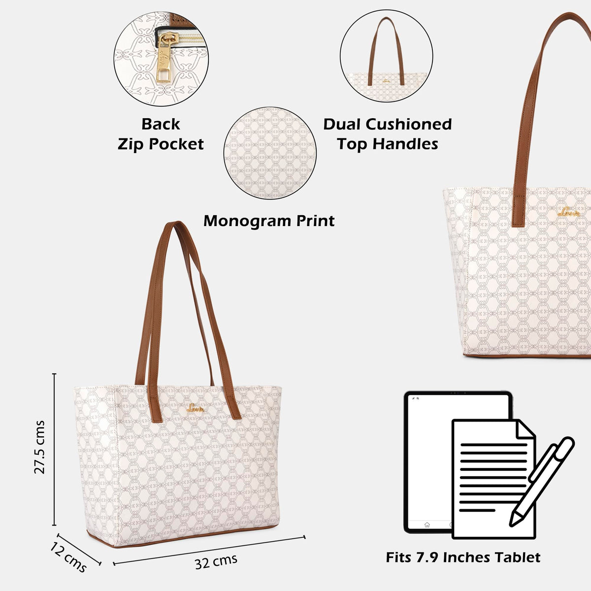 Lavie Women's Betula Tote Handbag | Ladies Purse Handbag | Bag for Women