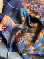 SWANKY Silk Stoles For Women Stylish Latest, Scarf for ladies & Girls, Head Neck Scarves, duppatta for girls (Multi)