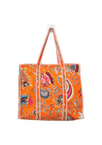 Yda fashion Quilted Cotton Tote Bag – Reusable Large Shopping Bag for Women & Men, Lightweight Eco-Friendly Grocery Tote with Printed Design, Shoulder Bag for Travel, Beach & Daily Use