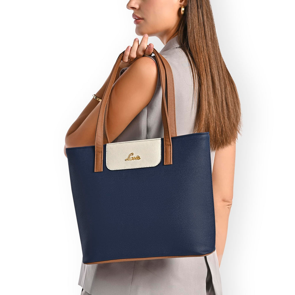 Lavie Women's Colourblock Jossie Tote Bag | Tote Bag for Work | Ladies Purse | Stylish Shoulder Bag | Gift for Women