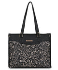 LEGAL BRIBE Printed Tote Bag (Black and White)