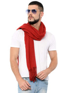 FabSeasons Solid Woolen Winter cashmere Scarf, Scarves, Stoles and Shawl, Size - 70 * 190 cms