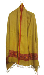 Mehrunnisa Handcrafted Premium Pure Wool Kullu Shawl – Unisex (GAR2536)