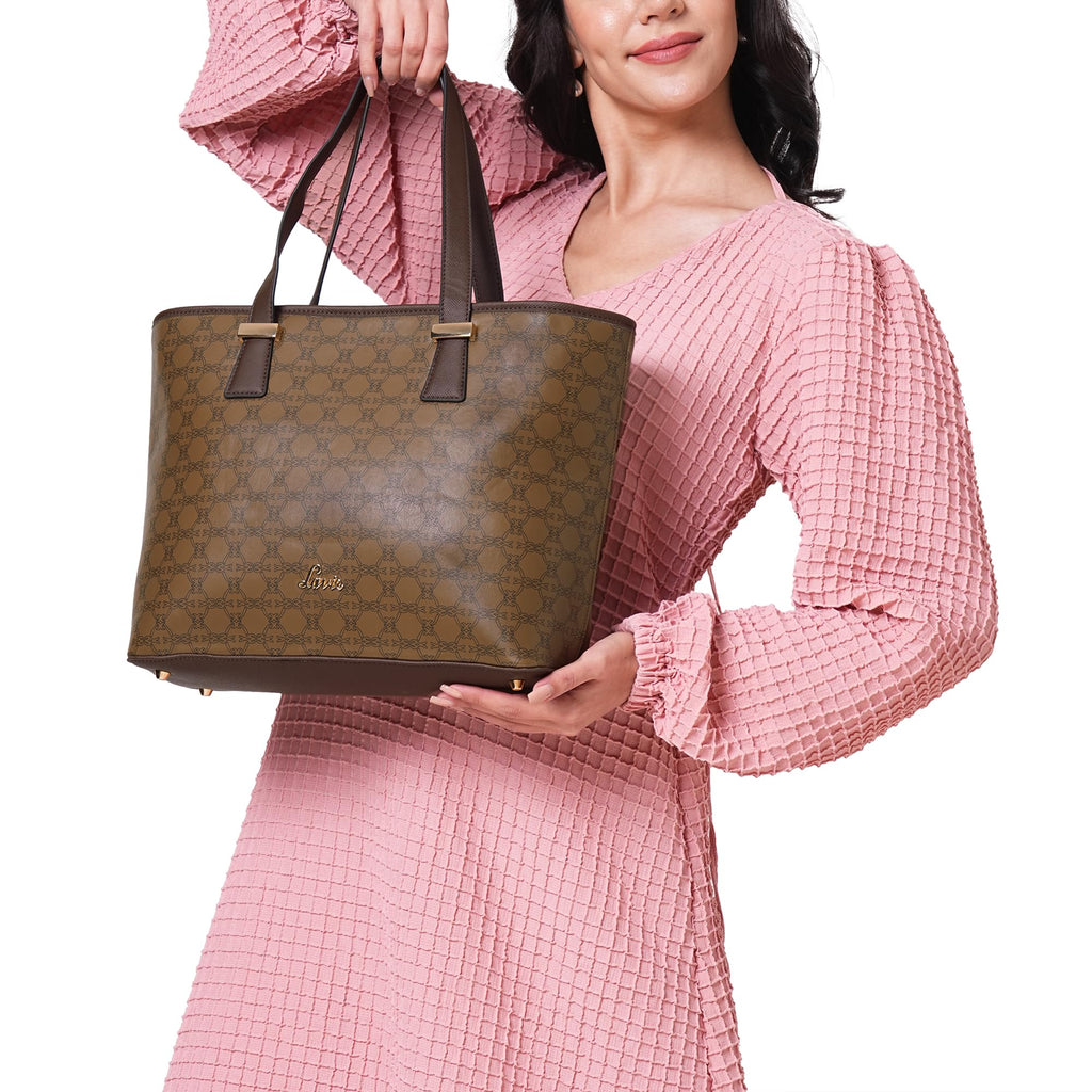 Lavie Women's Sherry Tote Handbag | Tote Bag for Work | Ladies Purse | Stylish Shoulder Bag | Gift for Women | Rakhi Gift for Sister