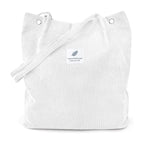 Kraptick Tote Bags – Stylish Shoulder Tote Bag for Everyday Use For Women Compact Reusable Perfect as a Grocery Tote Bag, Shopping Bags for Grocery (White)