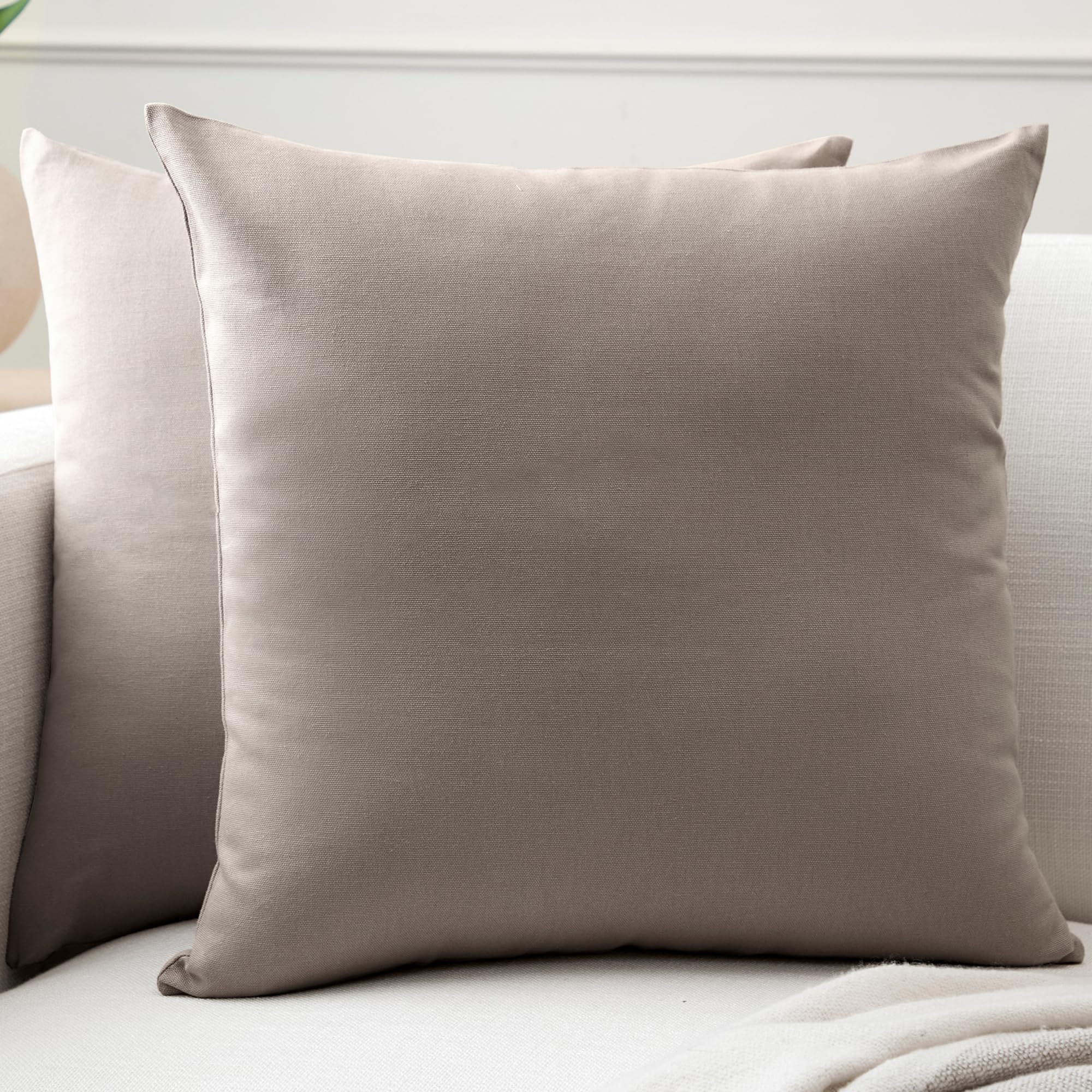 Encasa XO Cushion Covers, No Inserts, Cotton Throw Pillow Cases