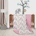 Trance Home Linen 100% Cotton | New Born Baby Blanket | Baby Dohar Swaddler Comforter | Warm Baby Essential (1 Year to 3 Year 100x140 Centimeters | Summer Dreams Pink) Kafalo