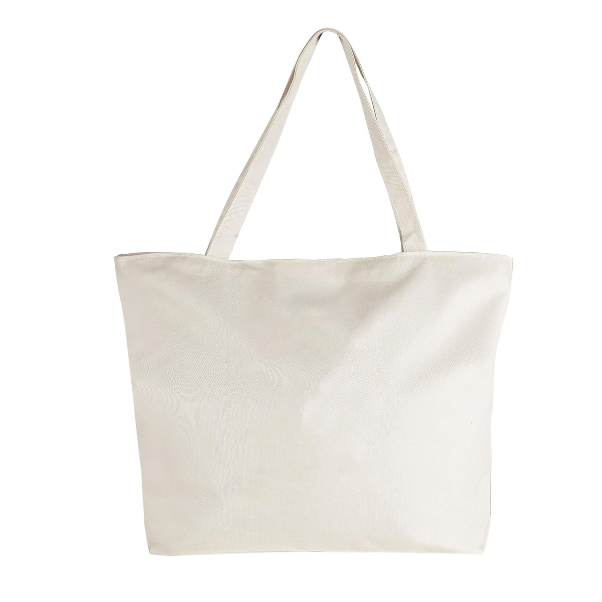 BAGILO Large Capacity Shoulder Bag Shoulder Tote Bag for Women, Cloth Bags for Women, Travel Pouch Canvas Bag Lovely Design Travel Size (White)