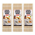 urban platter All Natural Bamboo Sushi Rolling Mat [Pack of 3] (100% Authentic Sushi Rolling Mat - 9.5 Inch x 10 Inch | Make Sushi at Home) Kafalo