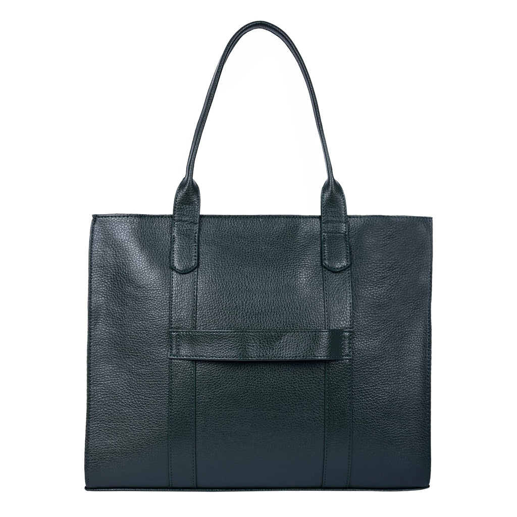 Lino Perros Womens Deep Green Tote Bag